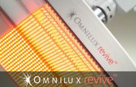 Visuel Omnilux Revive. Omnilux Revive est indiquée pour le traitement du photorajeunissement, le traitement des cancers cutan&eacutes superficiels;, l'acné inflammatoire et la récupération cutanée